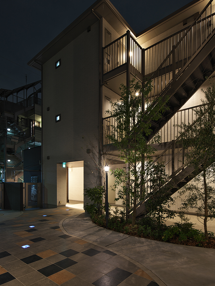Apartment house II（D-rest ikegami）：外観