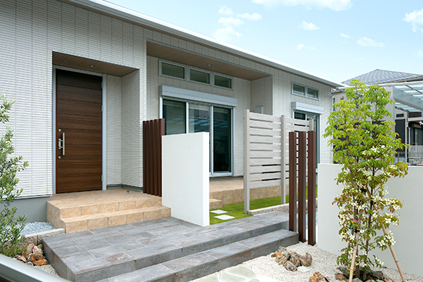 おおらかな家：外観