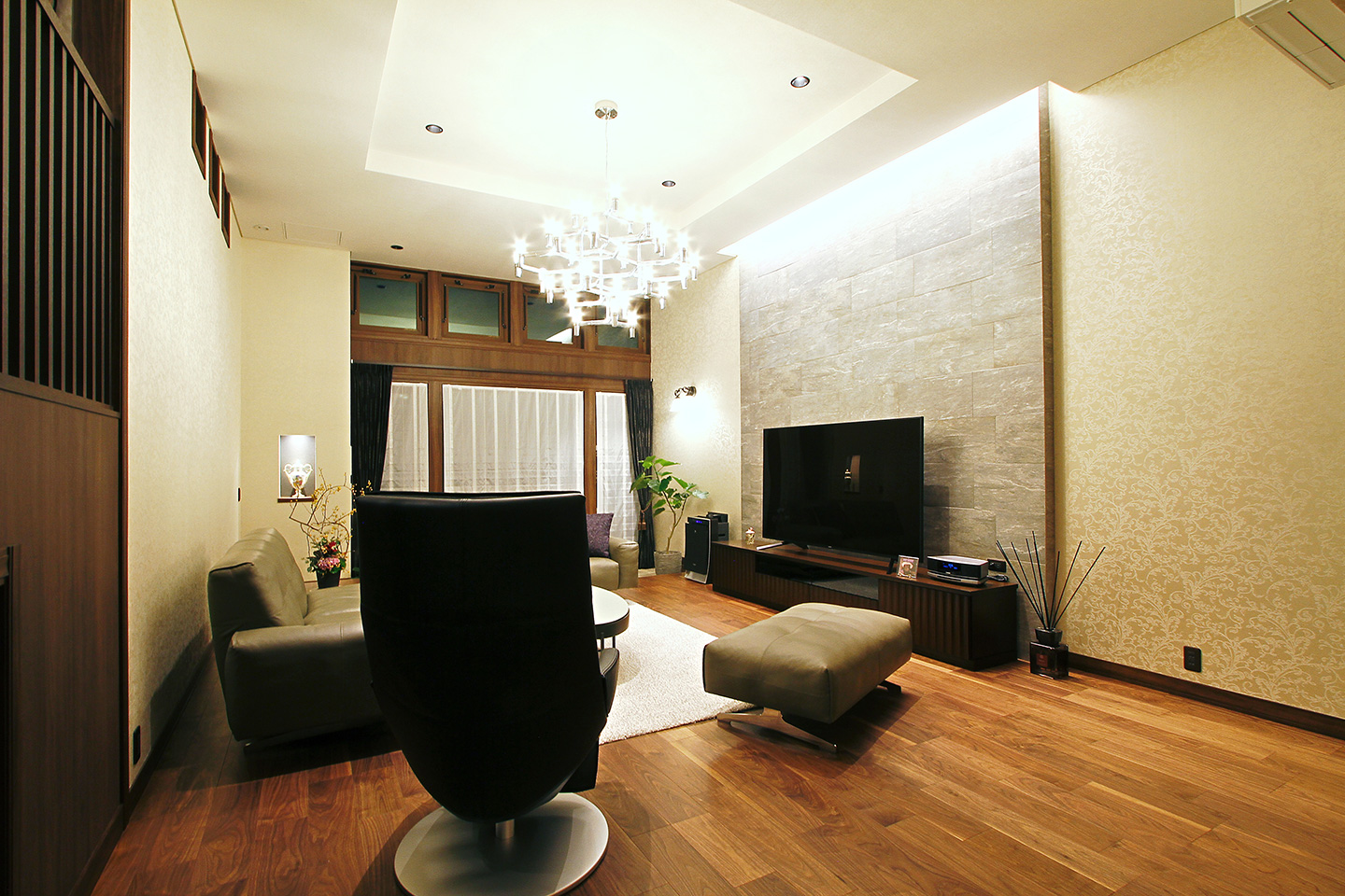 ゲストルームのある家：内装・インテリア