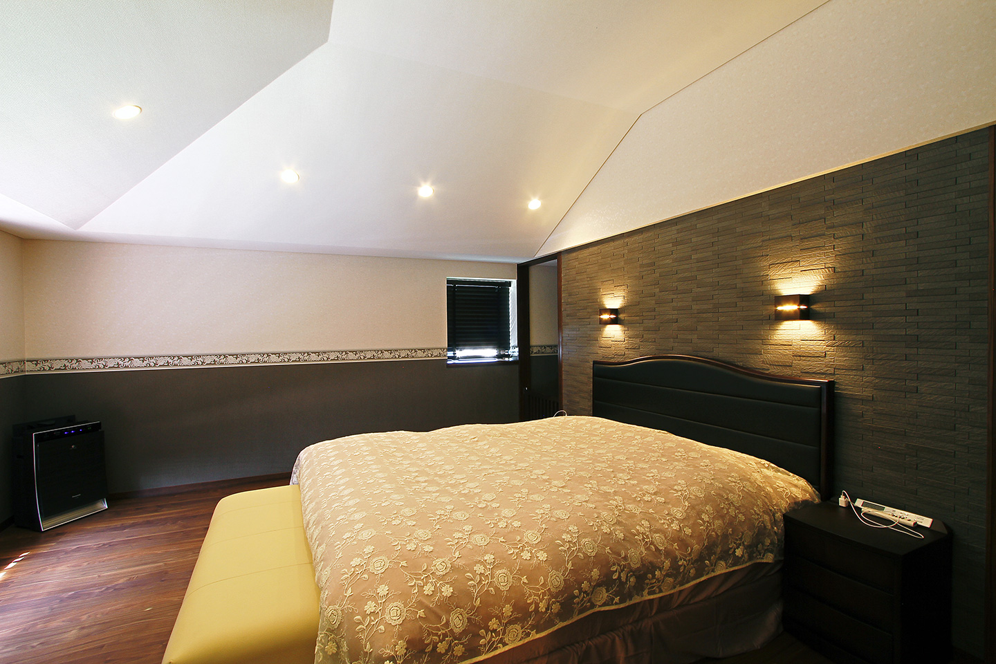 ゲストルームのある家：内装・インテリア