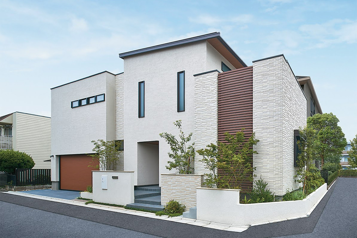 空と緑と住まう