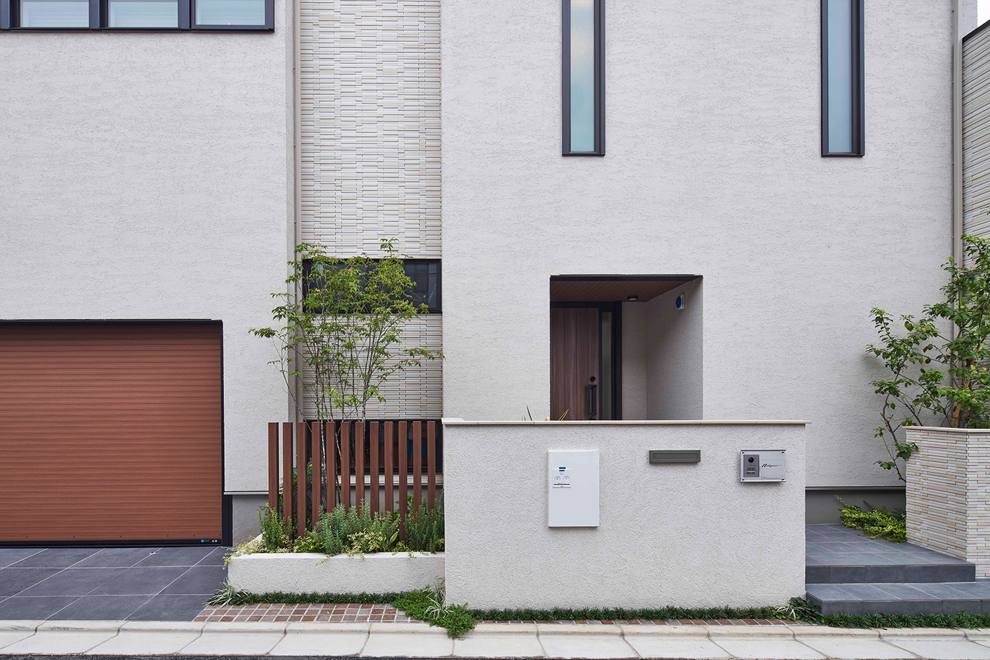 空と緑と住まう：外観