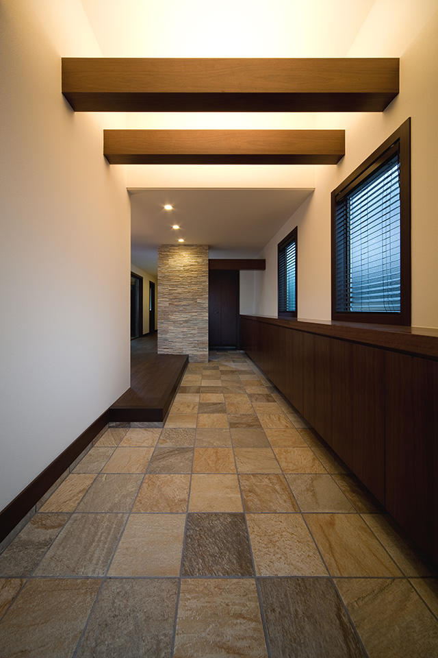 都会のリゾート住宅：内装・インテリア