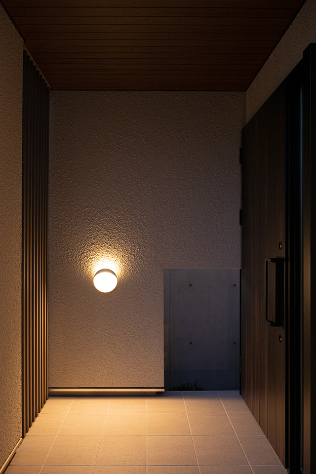 森のインテリア：外観