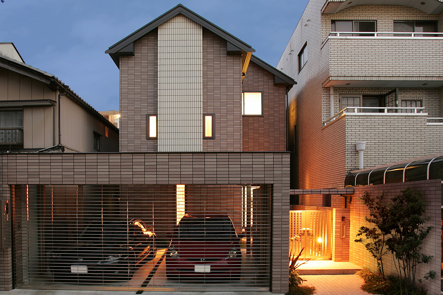 a 2.6 storied home：外観