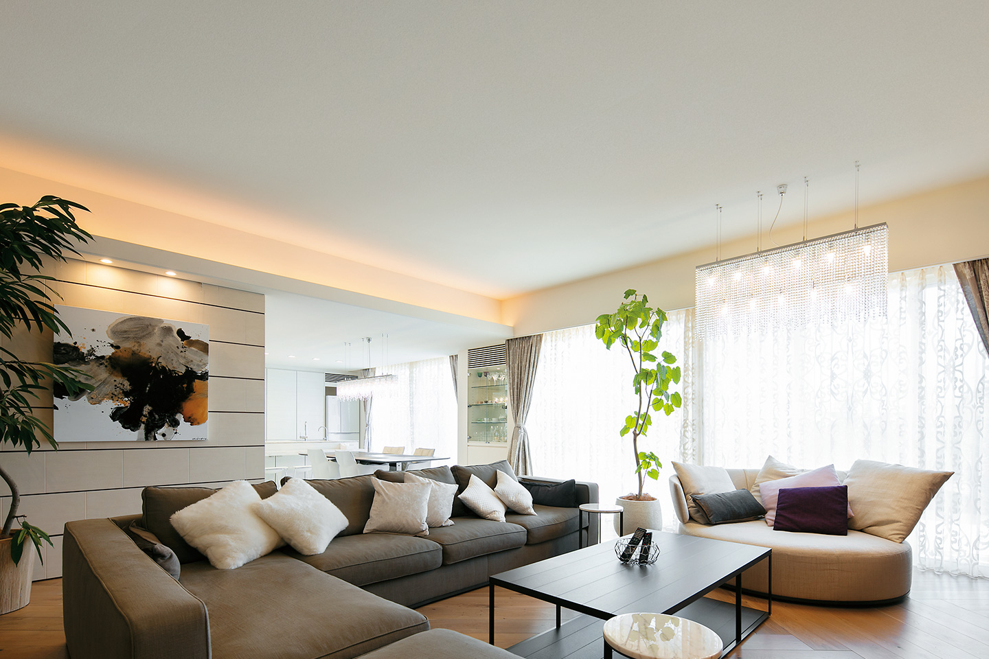 Beigeのデュアリズム：内装・インテリア