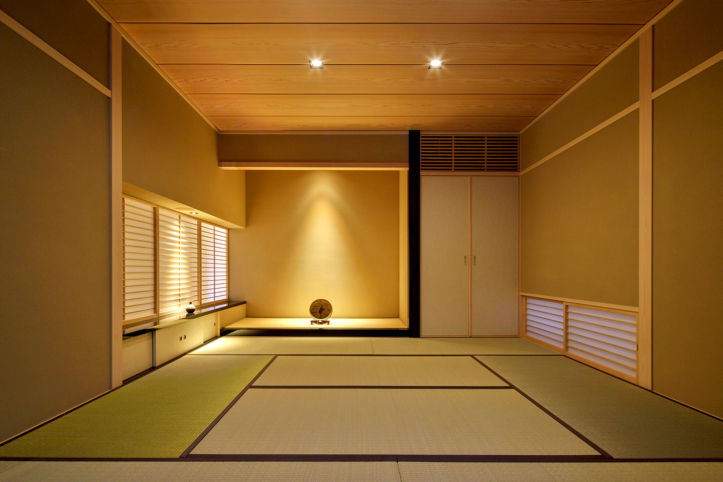 中庭のある家-Ⅱ：内装・インテリア