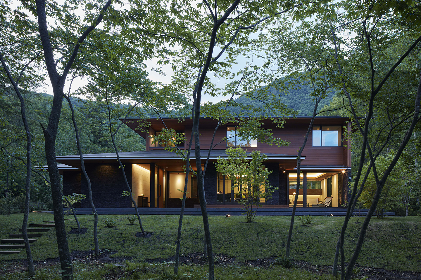 Villa In Forest 19：外観