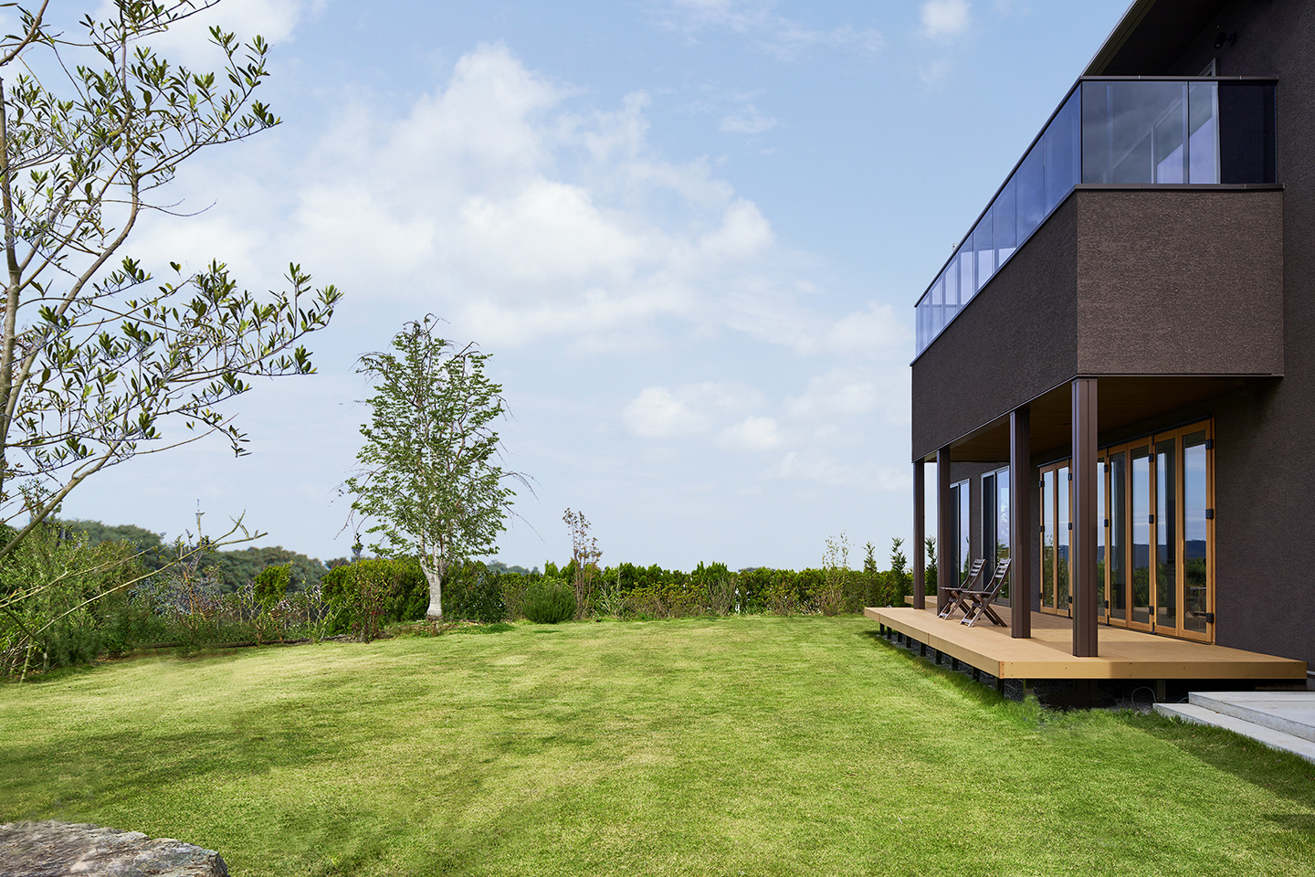 披露山の家：外観