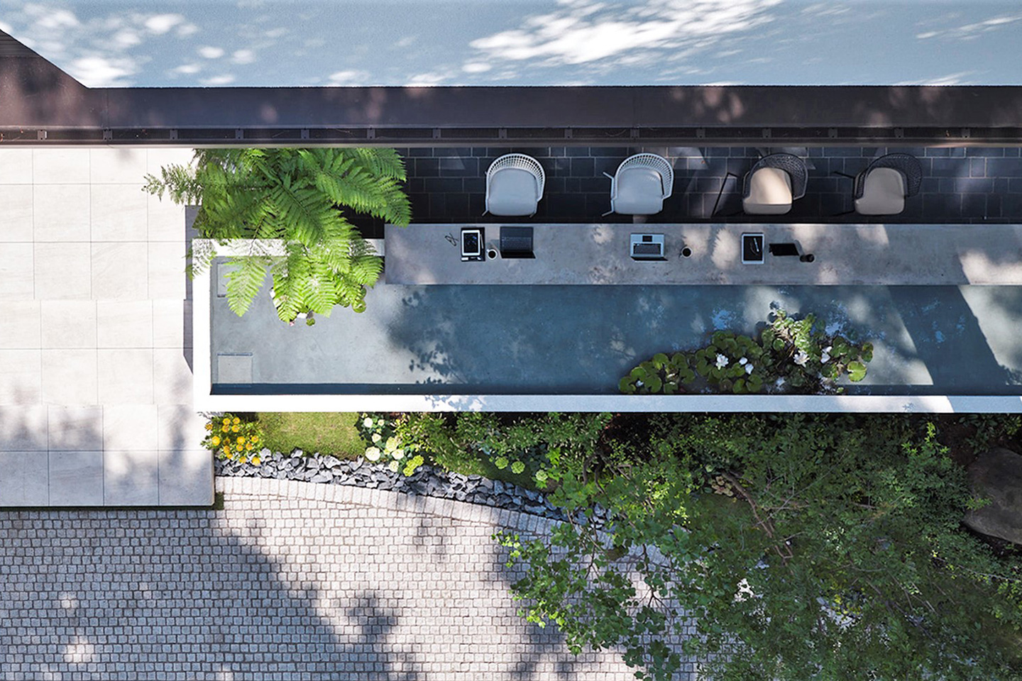 高井戸展示棟：外観