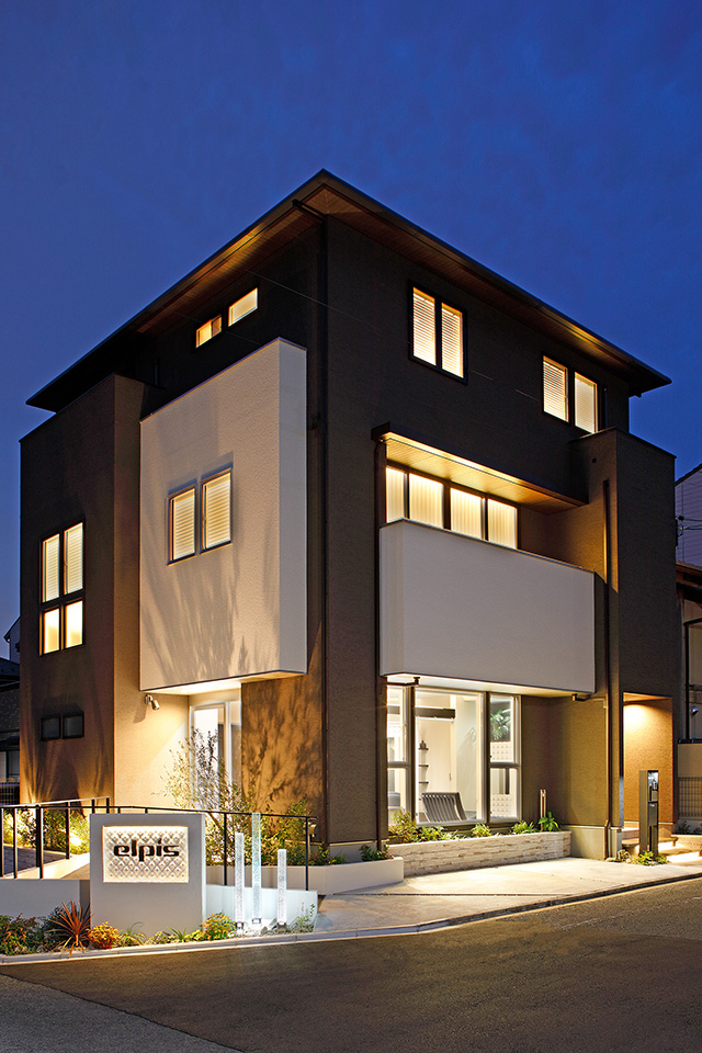 rilaxation cut house：外観