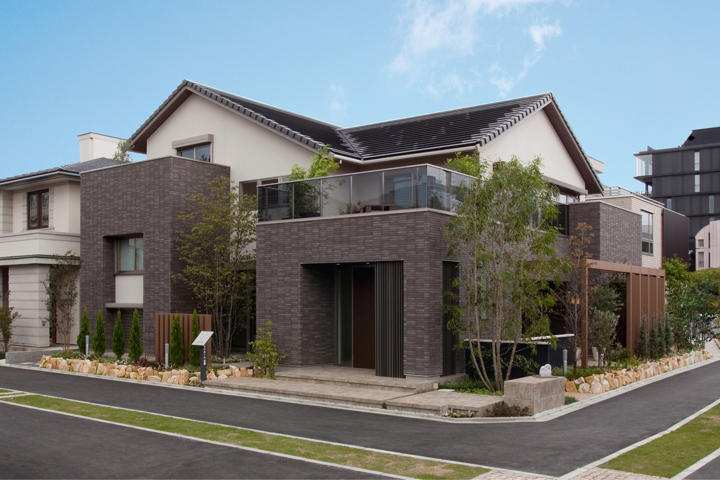 五条の家：外観