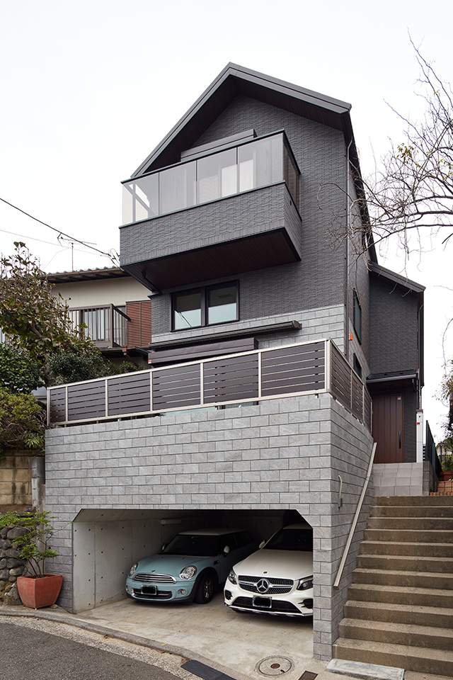 丘の上のリゾート：外観