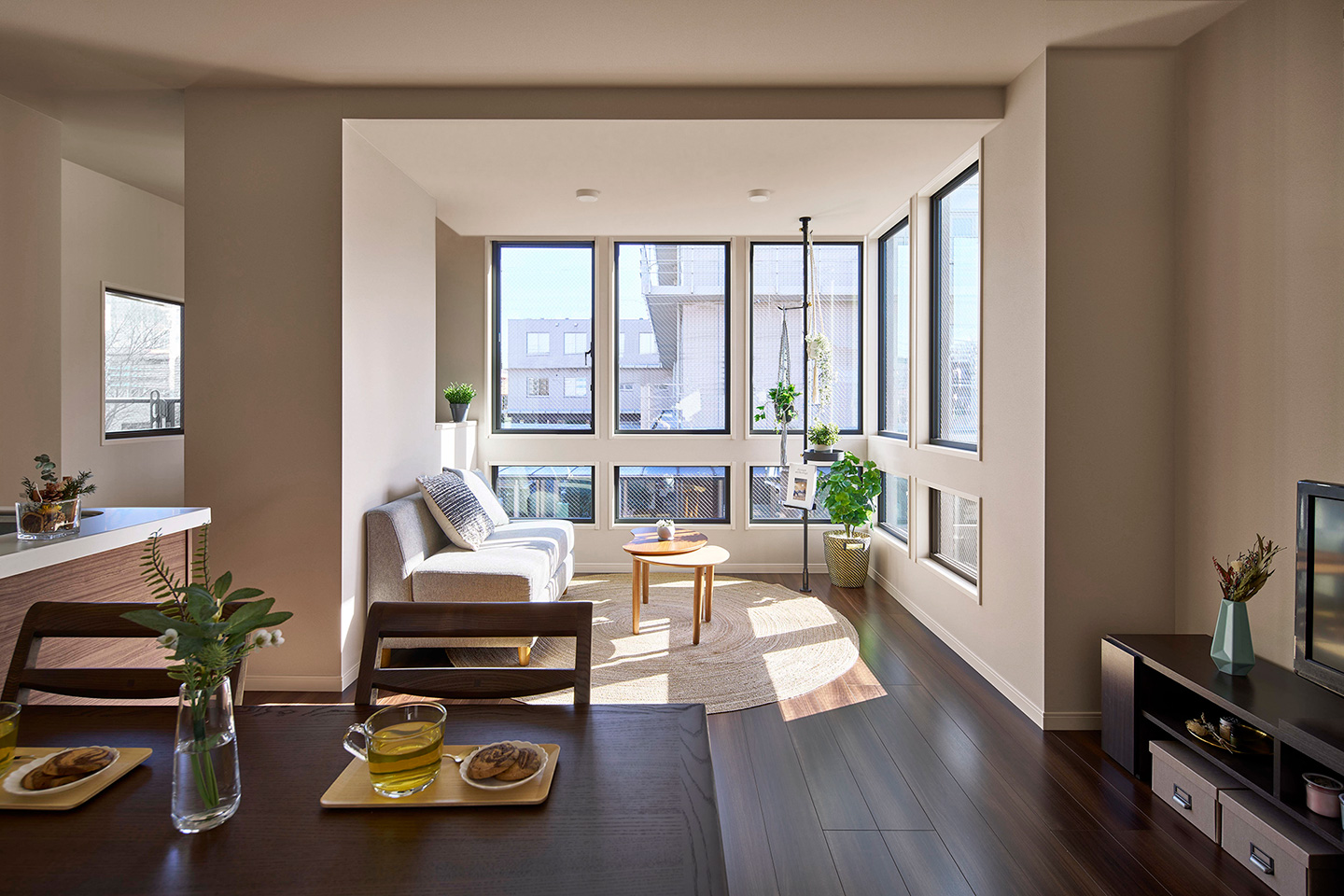 木造ゼロエミマンション：内装・インテリア