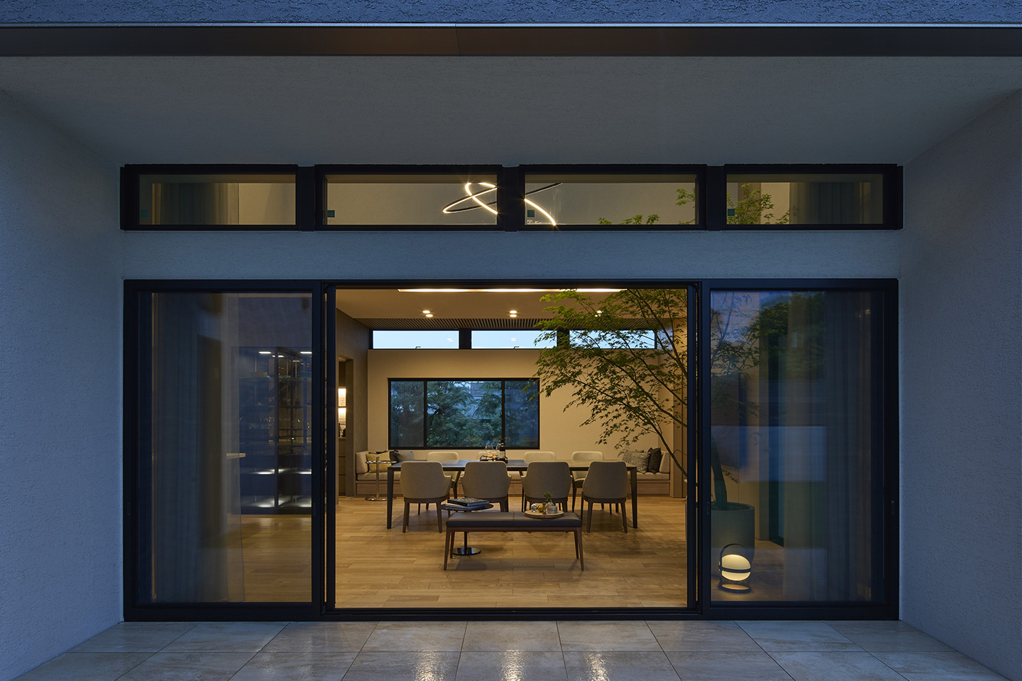 人の集いを育む家：外観