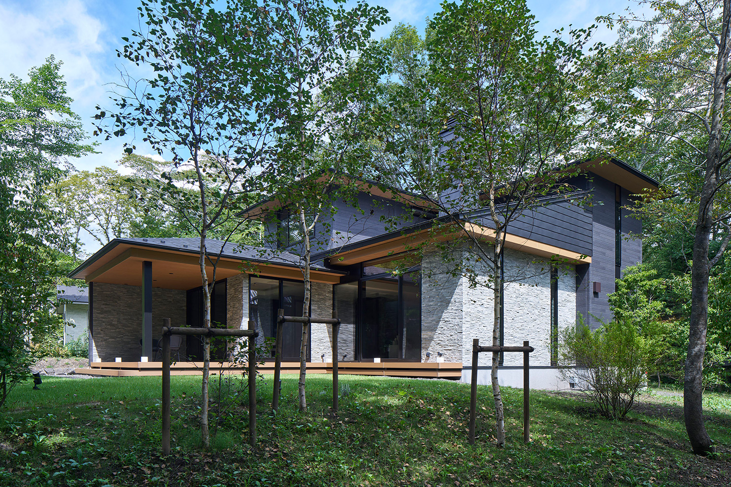 Villa In Forest 22：外観