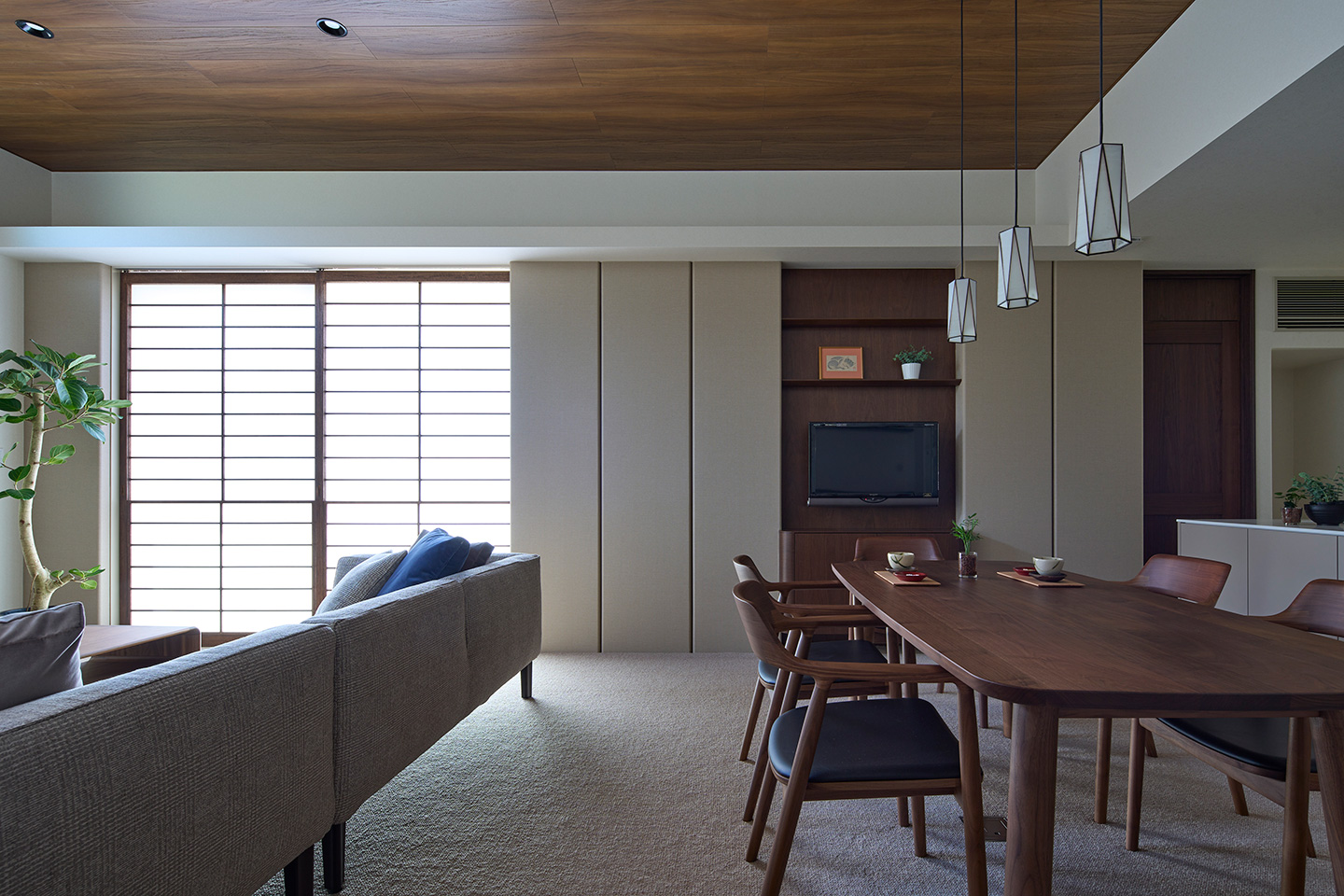 格子の家～老後を楽しむ住まい～：内装・インテリア