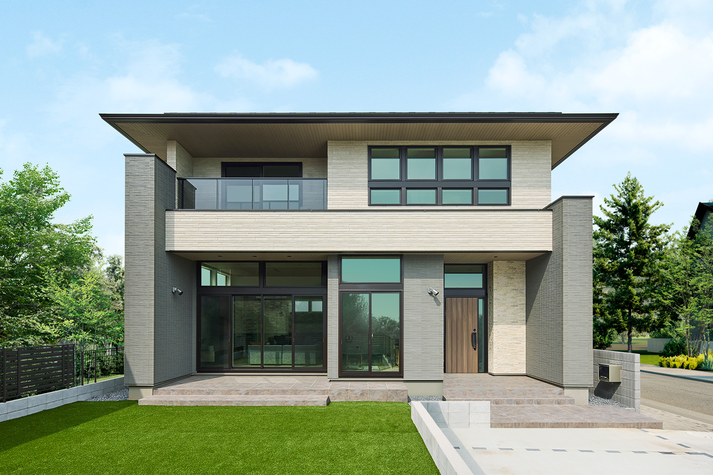 或る愛犬家住宅の一例