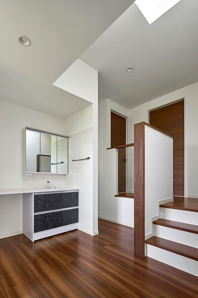 或る愛犬家住宅の一例：内装・インテリア