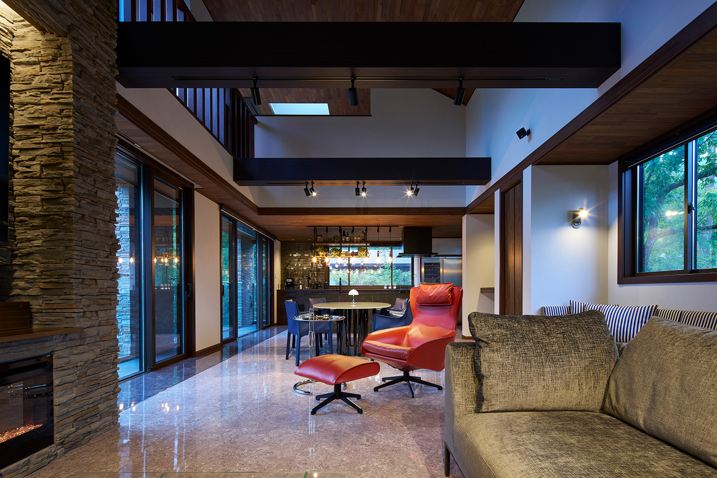 Resort in the Forest：内装・インテリア