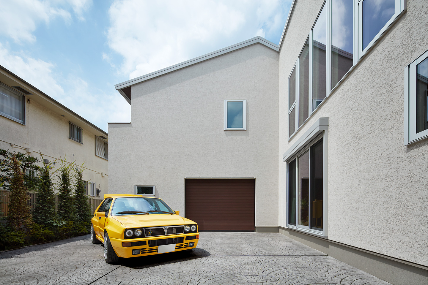 お茶室とDELTA：外観