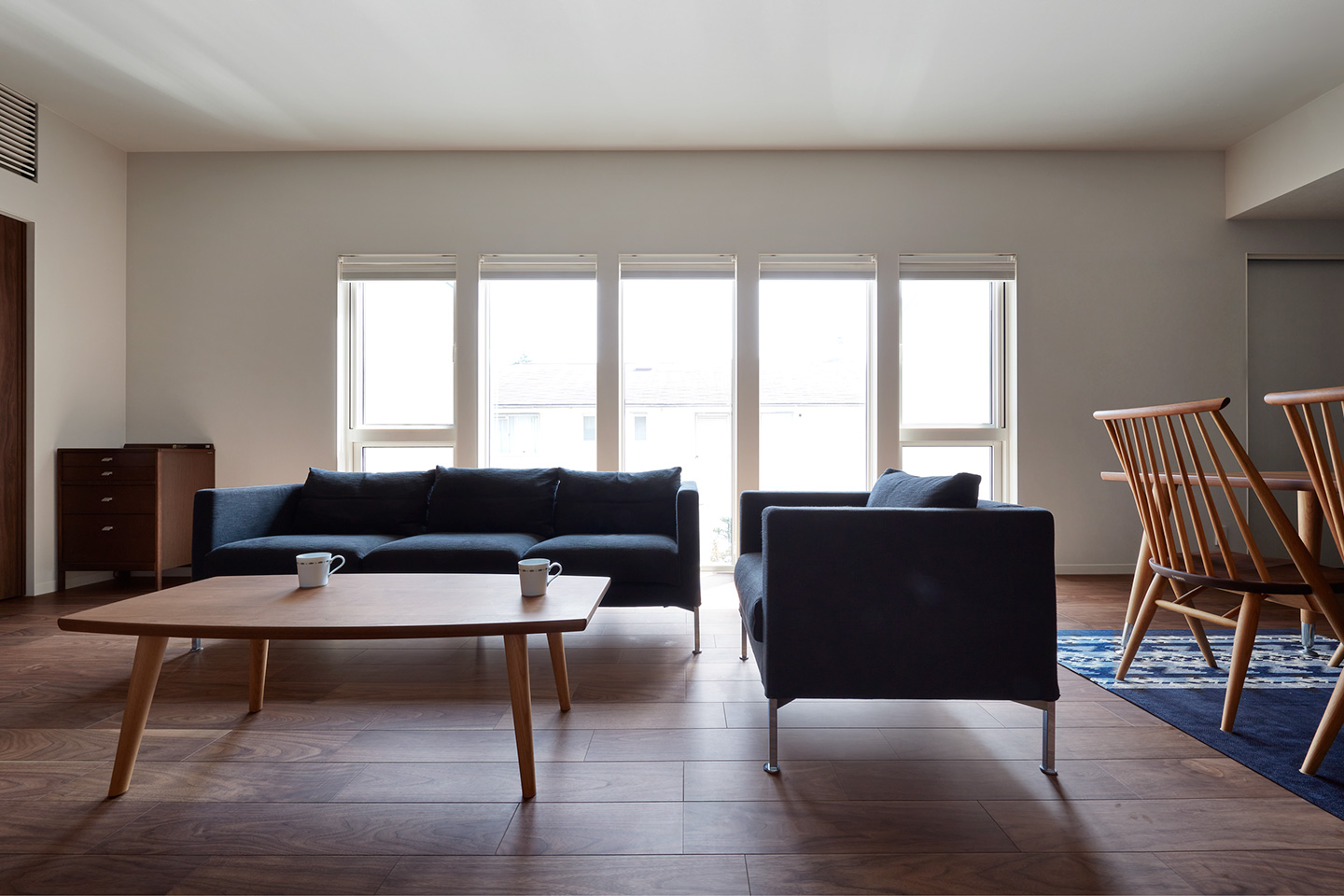 お茶室とDELTA：内装・インテリア