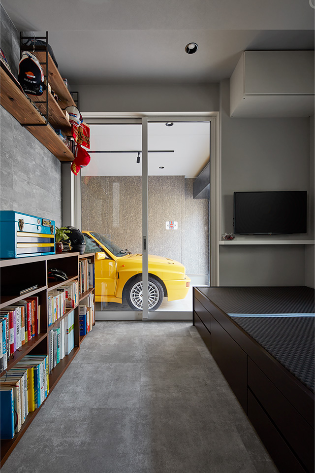 お茶室とDELTA：内装・インテリア