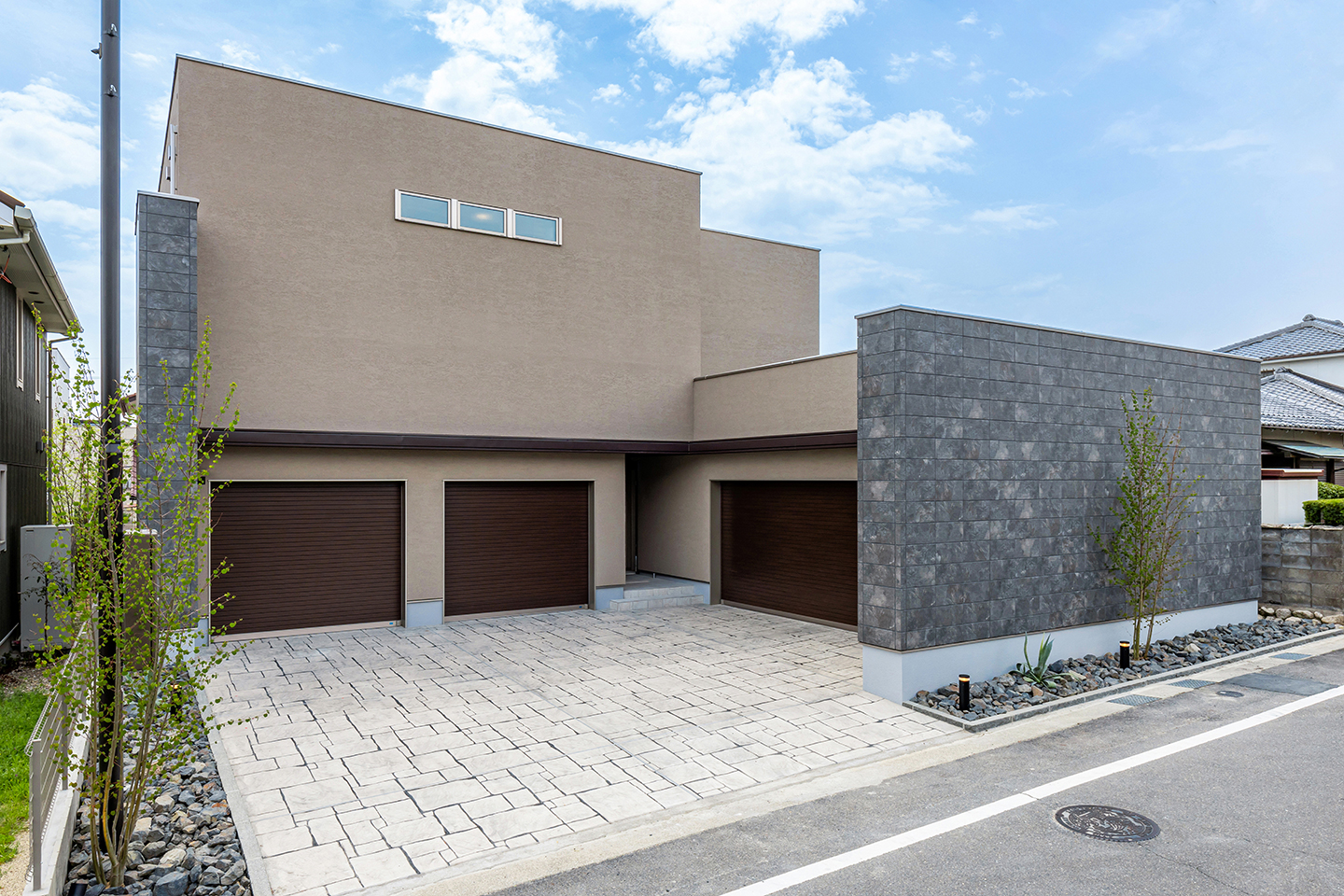 霞町の家：外観