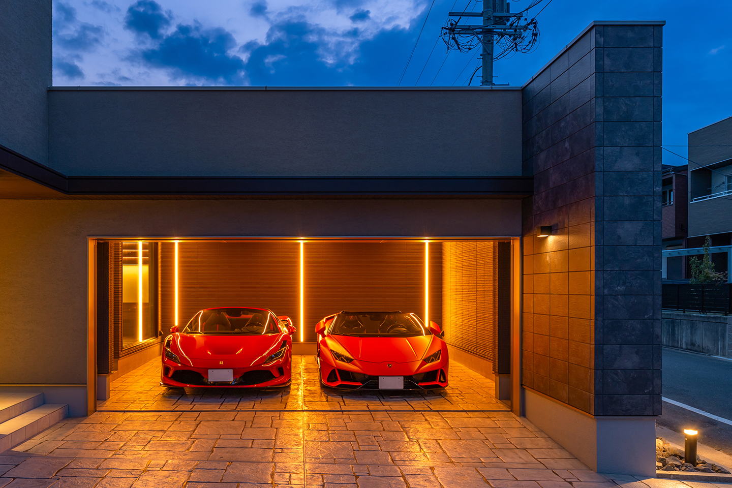 霞町の家：外観